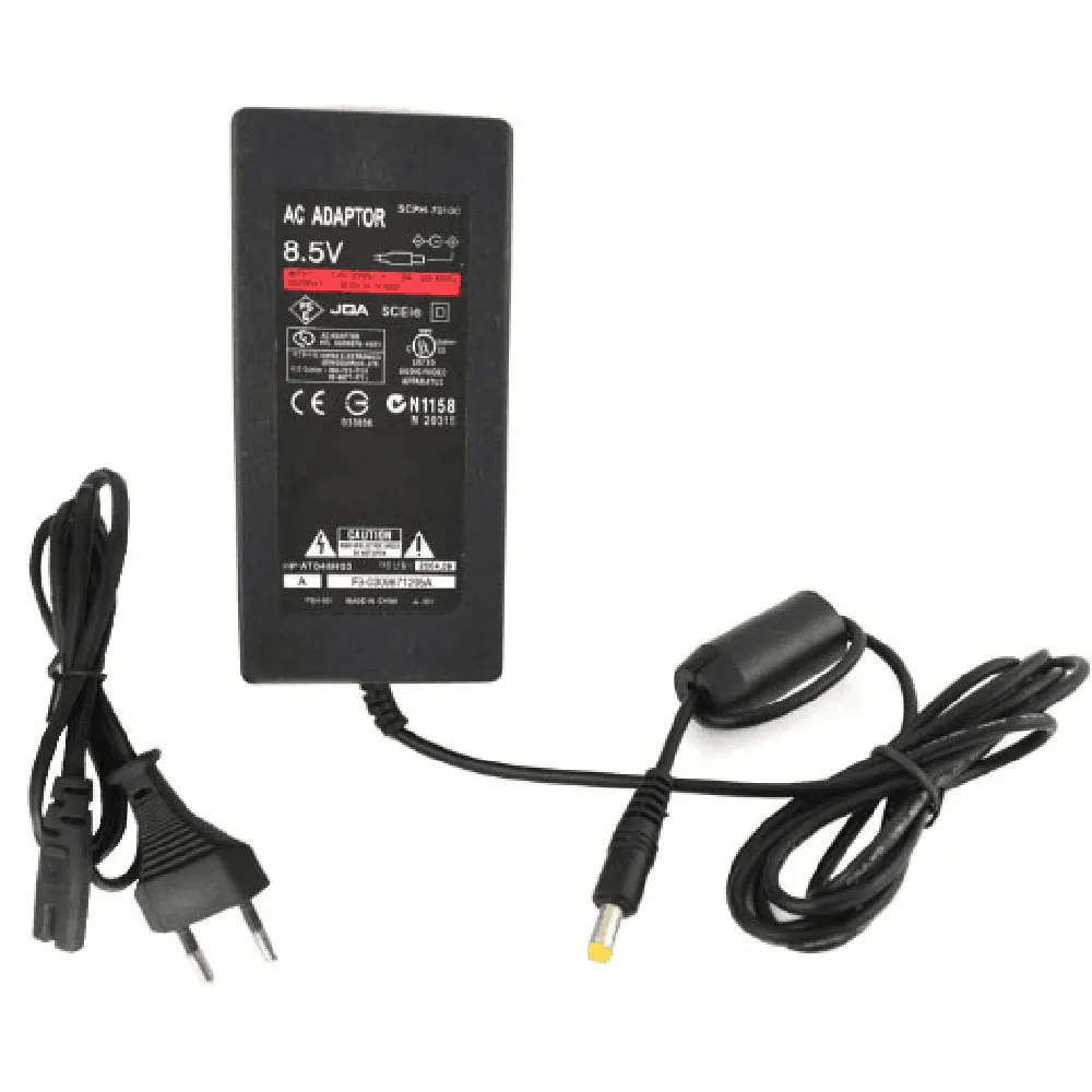 10шт ЕС Вилка Адаптер переменного тока Зарядное устройство Шнур Кабель Питания для консоли PS2 Slim
