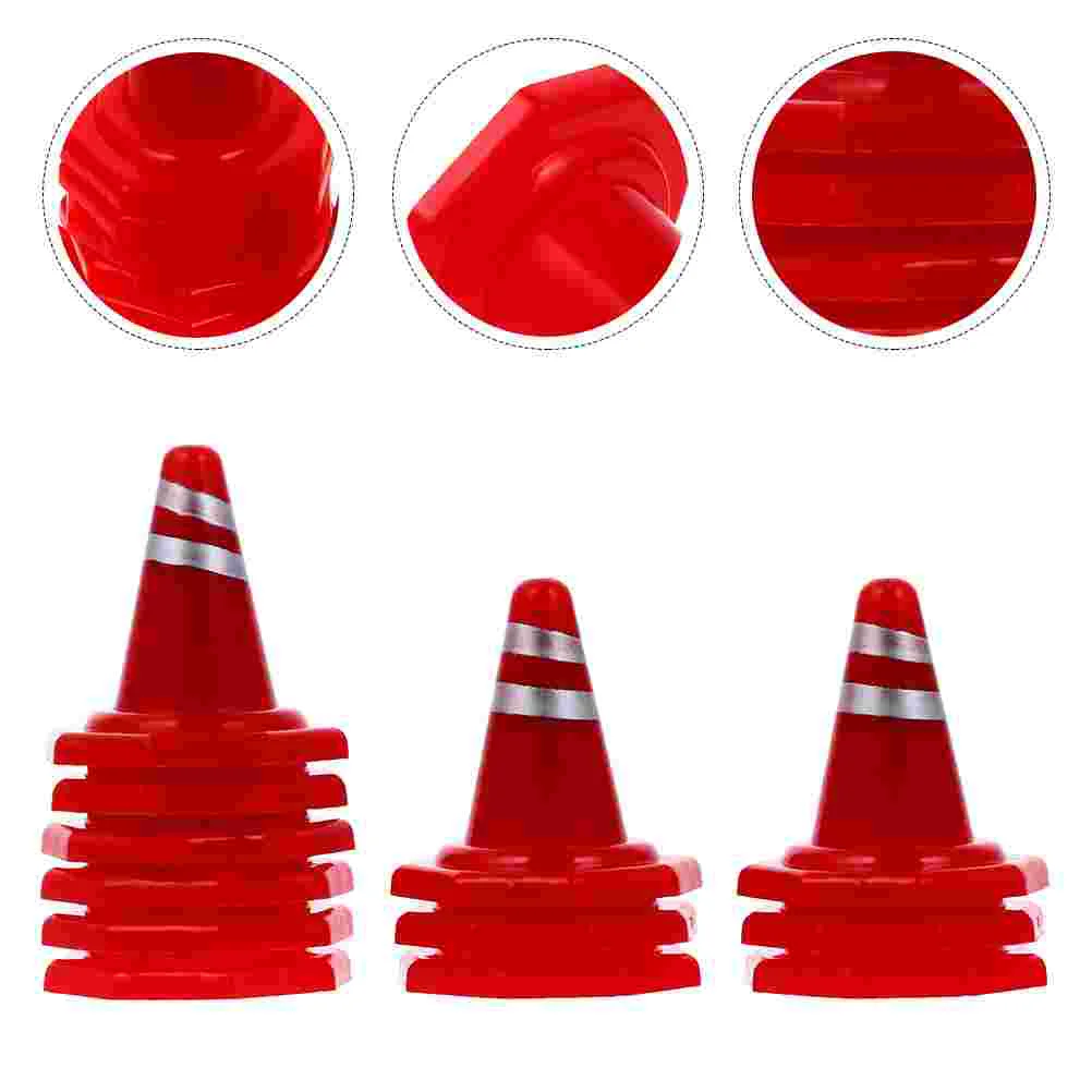 12шт мячи для лакросса уличные знаки игровой набор дорожные знаки игровой набор опасные конусы игрушки строительные конусы для детей играют в дорогу