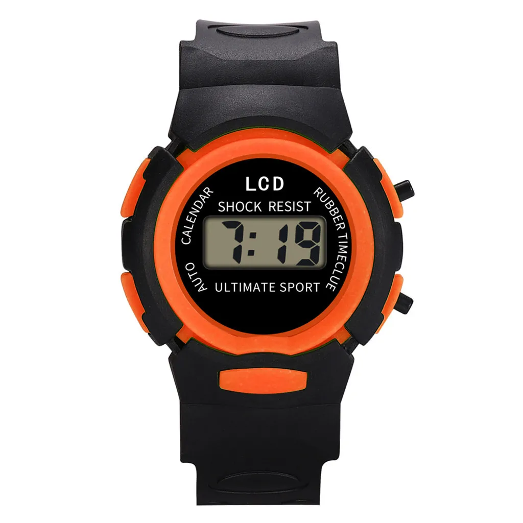 Children Girls Analog Digital Sport LED Electronic Waterproof Wrist Watch New Часы для детей Relojes infantiles Relógio infantil