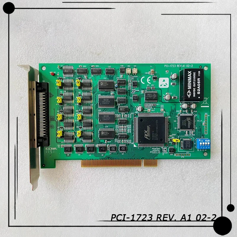 PCI-1723 REV. A1 02-2 Для платы сбора данных Advantech, 16-битная 8-полосная неизолированная карта аналогового выхода