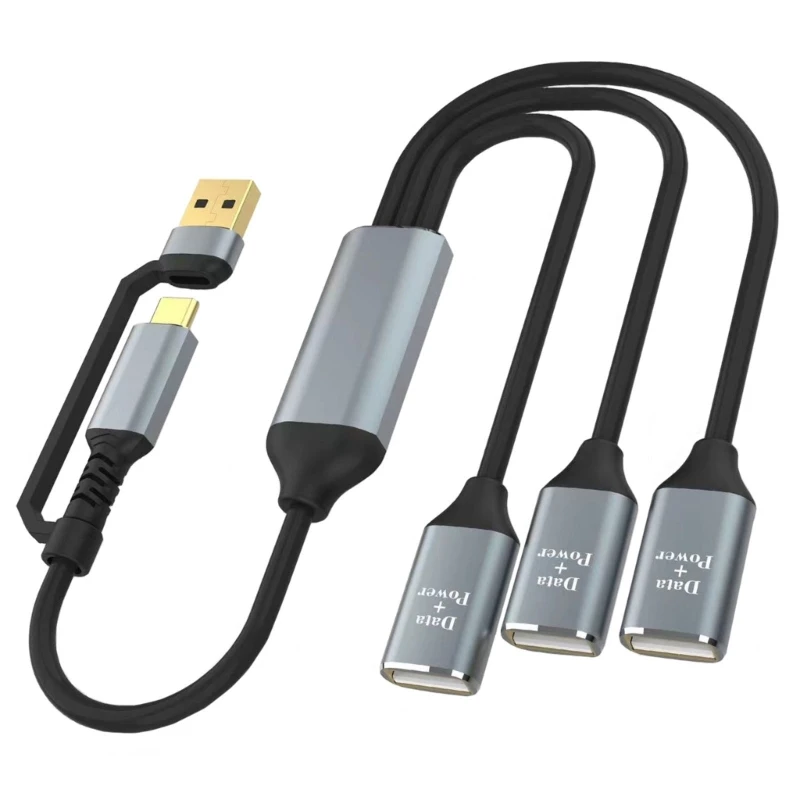 USB C/USB Multi Кабель для зарядки 3 in1 С несколькими шнурами USB 2.0 с несколькими кабелями LX9A