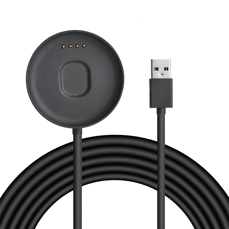 USB Магнитное зарядное устройство док-кабель для смарт-часов Ticwatch C2 S2 E2, портативный адаптер питания, сменный кабель для зарядки