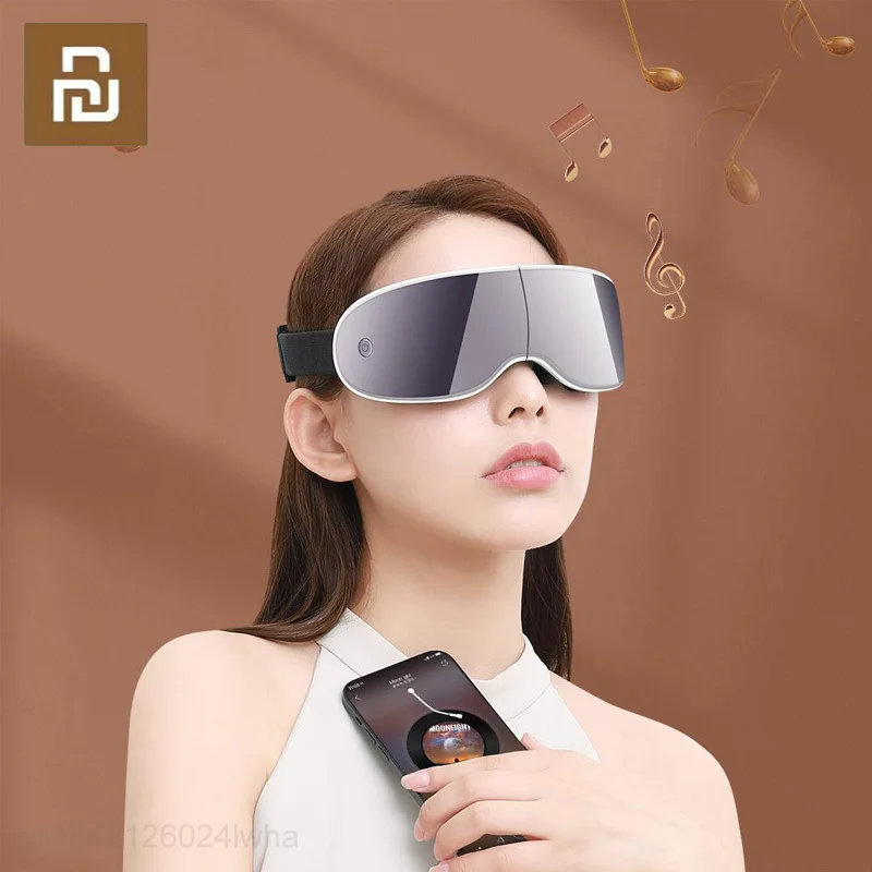 Youpin momoda Массажер для Глаз 3D Массажная Головка, Видимая Защита Для Глаз, 12000 мин Высокочастотная Вибрация, Комфортная Зарядка Type-C