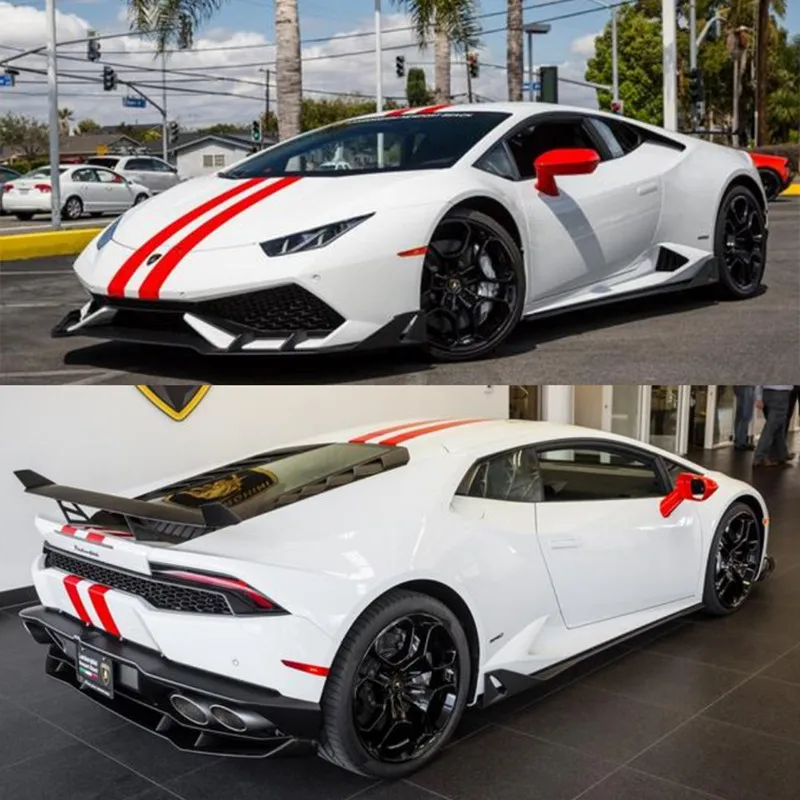 Автомобильные наклейки для Lamborghini Huracan Aventador внешняя отделка Модные спортивные наклейки Пленка