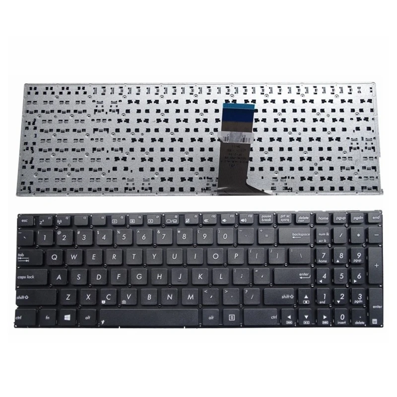 Американская клавиатура для ноутбука ASUS F555U F555UA F555UB F555UI F555UJ F555UY Английский ЧЕРНЫЙ