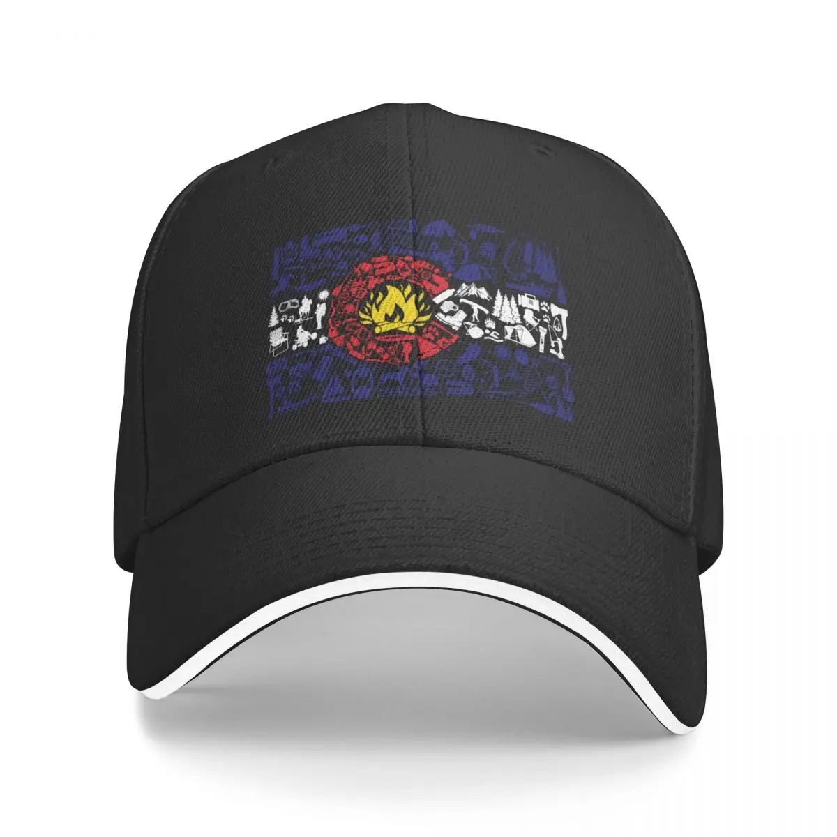 Бейсбольная кепка для Мужчин И женщин Калибра Колорадо, Походная шляпа с Флагом, Роскошные брендовые шляпы для Дальнобойщиков, Солнцезащитные Кепки