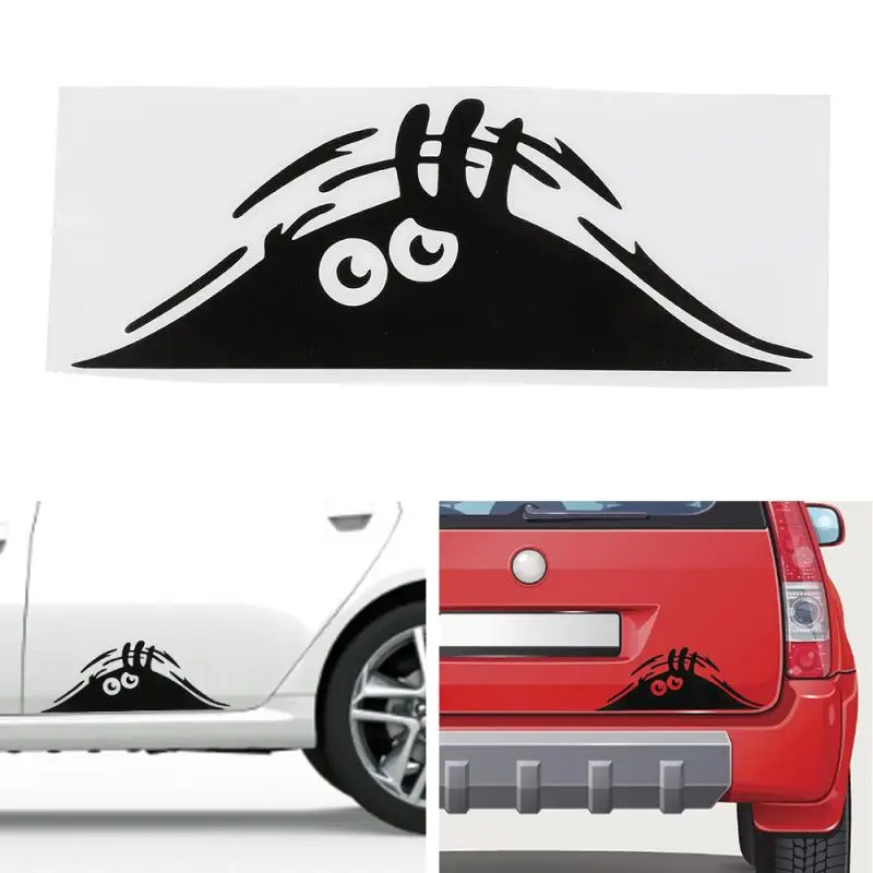 Виниловая наклейка Peeking Monster для автомобиля Peugeot 3008 5008/GT 2019 2020 Удлинитель подрулевых рычагов