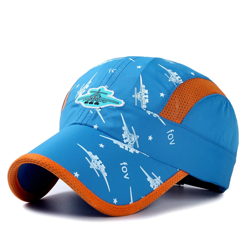 Детская Легкая Дышащая Бейсболка Snapback Быстросохнущая Солнцезащитная Шляпа Для Малышей UPF50 + Сетчатая Бейсболка С Защитой от Ультрафиолета