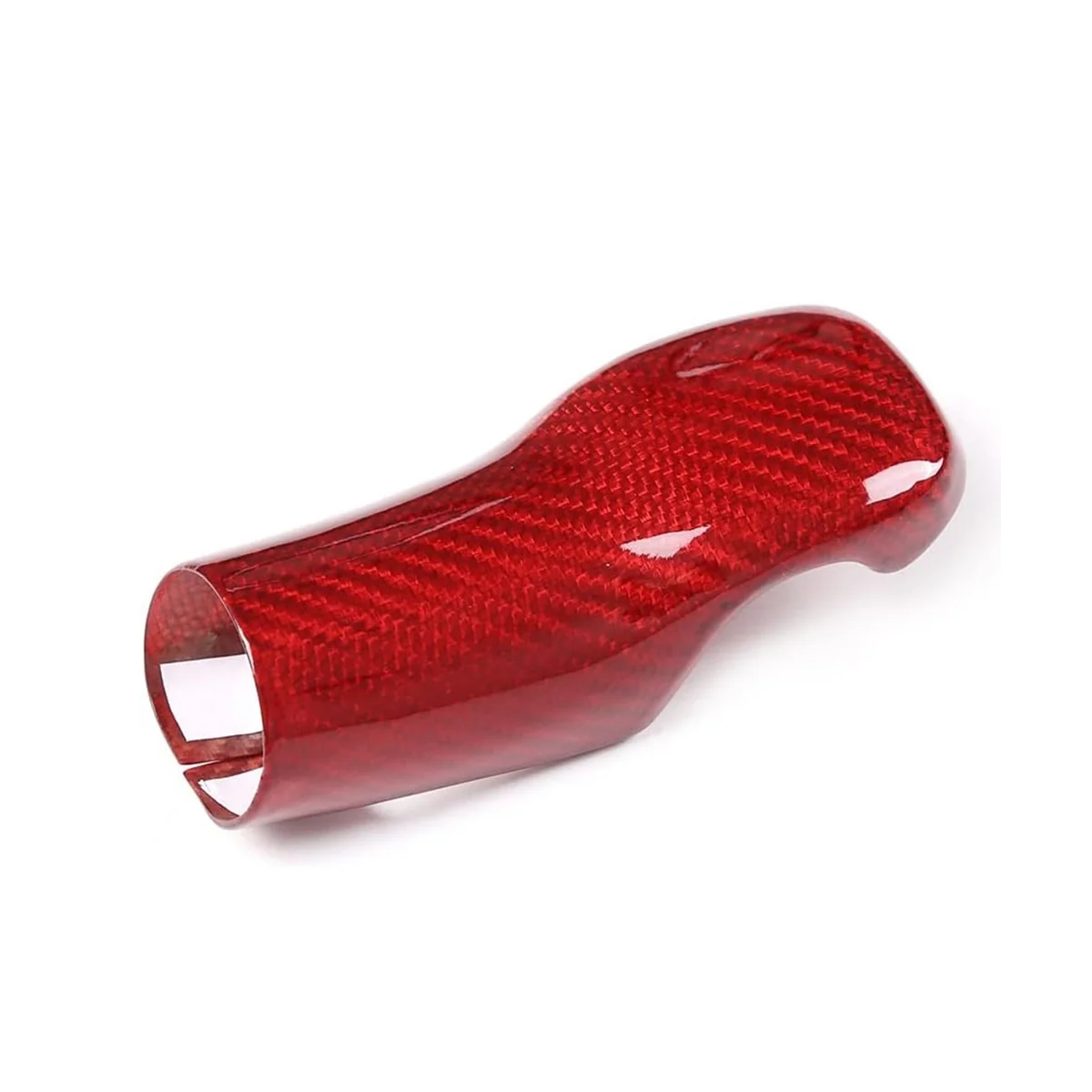 Для A90 A91 MK5 2019-2022, защитная задняя крышка головки переключения передач автомобиля из сухого углеродного волокна, красный цвет из углеродного волокна