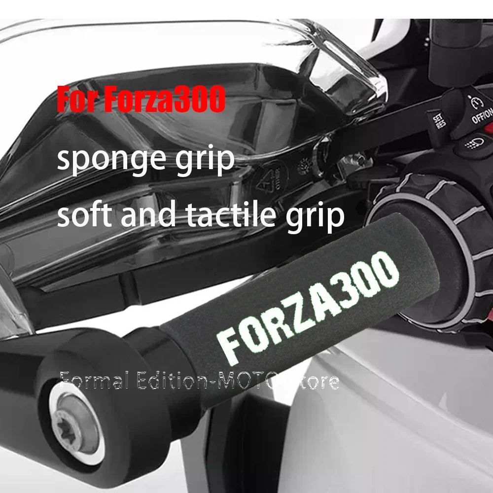 Для Forza300 Губчатая ручка для руля мотоцикла, антивибрационные ручки для аксессуаров Forza300