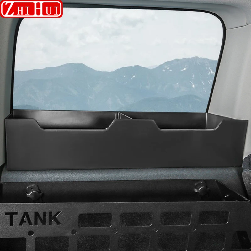 Для Great Wall TANK 300 2021-2023, Автомобильное пространство Для ящиков для хранения С обеих сторон окна багажника, Коробка для хранения автоаксессуаров