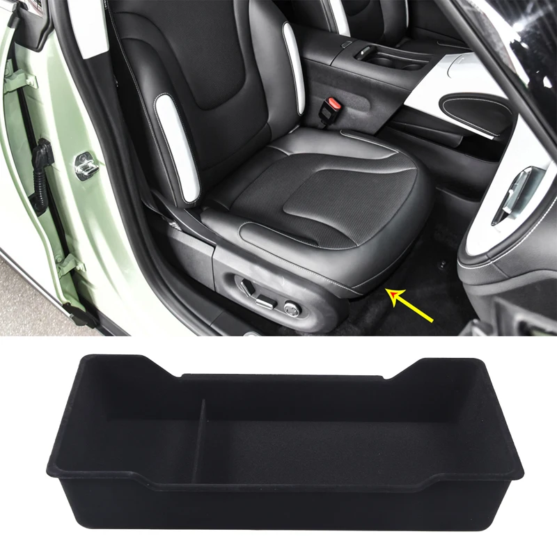 Для Mercedes-Benz smart Elf # 1 2022 ABS коробка для хранения автомобильных сидений аксессуары для интерьера автомобиля