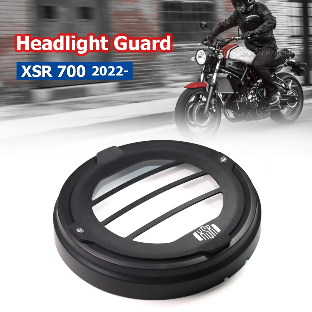 Для Yamaha XSR700 XSR 700 (2022-) Аксессуары Защита фары мотоцикла, Решетка фары, защита переднего света