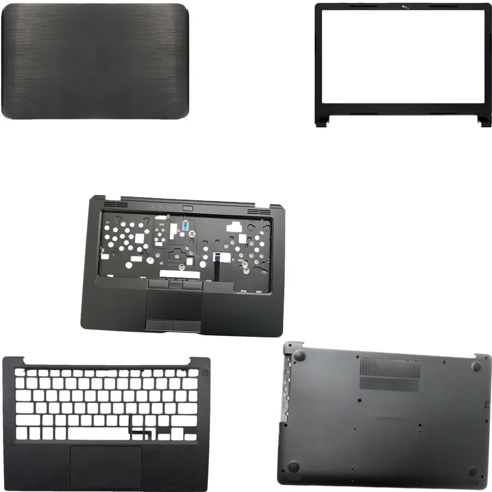Клавиатура ноутбука с ЖК-дисплеем, верхняя задняя крышка, Верхний корпус, Нижний корпус для DELL Inspiron 15 M5040, черный