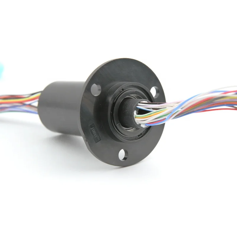 контактное кольцо с крышкой, 240VAC / DC, передает аналоговые и цифровые сигналы, подшипник контактного кольца
