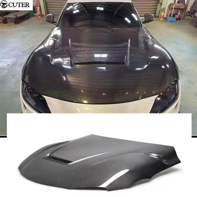 Крышка капота двигателя из углеродного волокна A90 FRP для Toyota Supra A90 Car Body Kit 2022