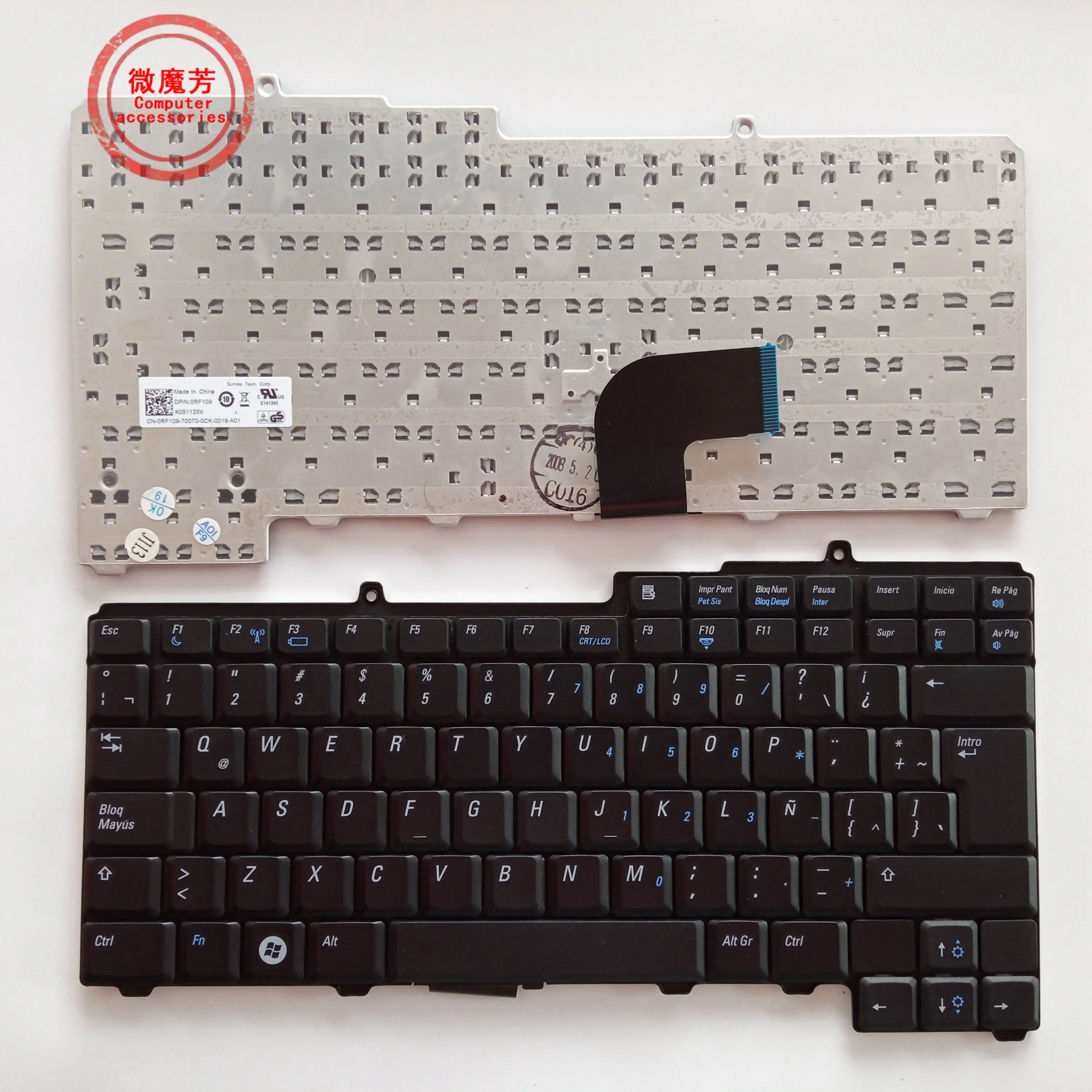 Новая клавиатура LA для ноутбуков Dell Latitude серии D520 D530 D520N