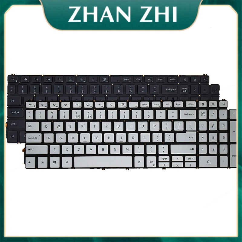 Новая оригинальная клавиатура для ноутбука, совместимая с DELL Inspiron 7591 7590 P83F 5580 5584 5593 5598
