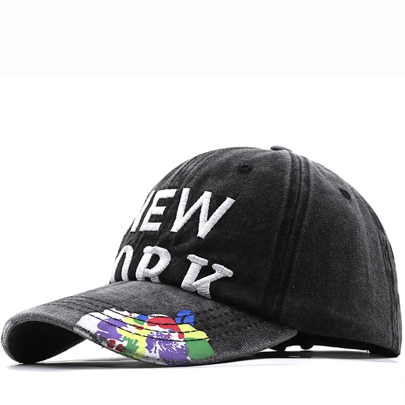 Новая промытая хлопковая бейсболка Snapback, шляпа для мужчин, Женская шляпа для папы, Повседневные шляпы с вышивкой, Кепки в стиле хип-хоп