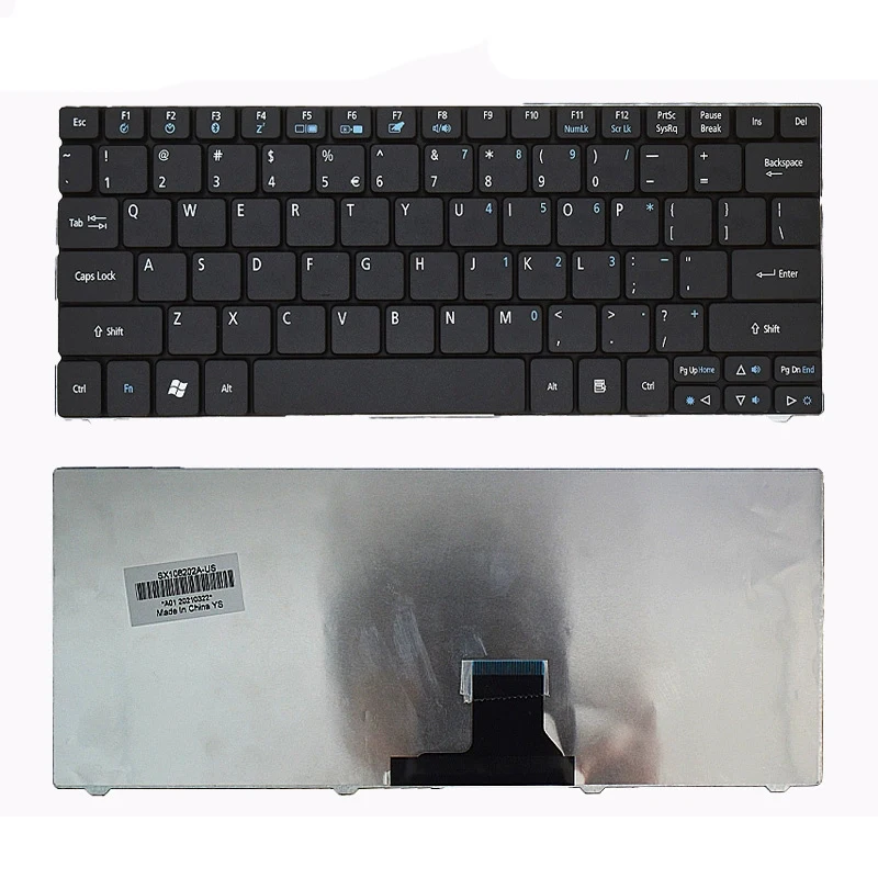 Новая Сменная клавиатура для ноутбука, Совместимая с ACER One 751 ZA3 ZA5 ZA8 752 753 722 721 1810T P1VE6 1551 1410 1830 MS2298