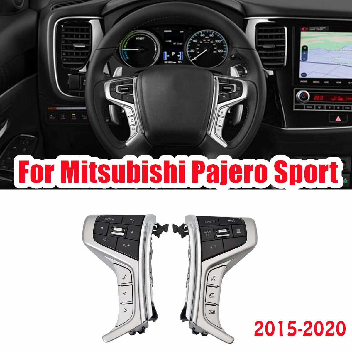 Переключатель Круиз-контроля, Кнопка Мультимедийного звука На рулевом колесе для Mitsubishi Outlander PAJERO SPORT Triton Delica L200 8616A034