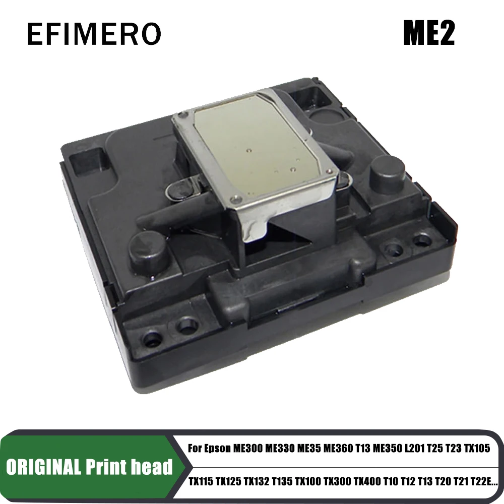 Печатающая головка принтера ME2 Для Epson ME330 ME35 ME510 CX3700 CX5600 TX105 TX115 L201 TX111 TX121 X125 TX132 T25 T23 Печатающая головка