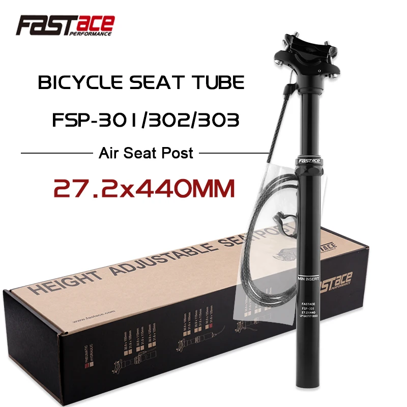 Подседельный штырь Велосипеда FASTACE Трубка для сиденья велосипеда 440 мм Внутренняя прокладка внешнего кабеля Дистанционные детали для гор, дорог, MTB