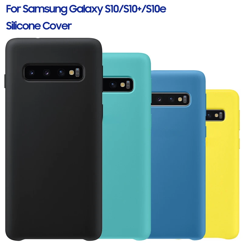 Силиконовый Защитный чехол Для Samsung Galaxy S10 + S10 Plus SM-G9750 S10 X SM-G9730 Корпуса мобильных телефонов